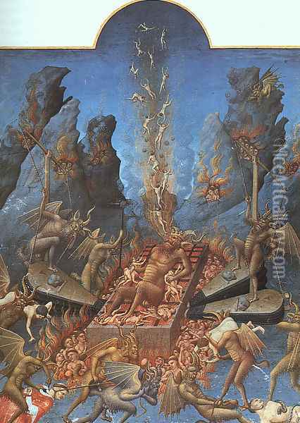 Tres Riches Heures de Duc du Berry- Hell 1413-16 Oil Painting - Jean Limbourg
