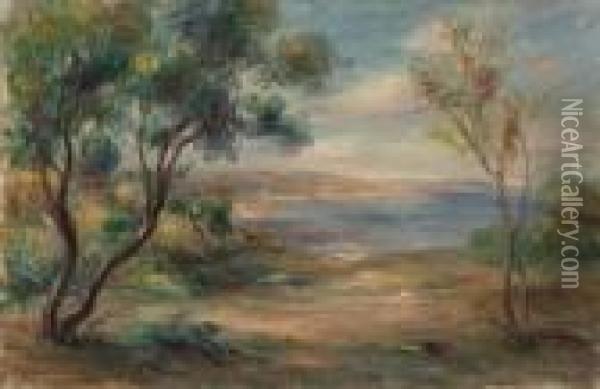Bords De Mer Oil Painting - Pierre Auguste Renoir