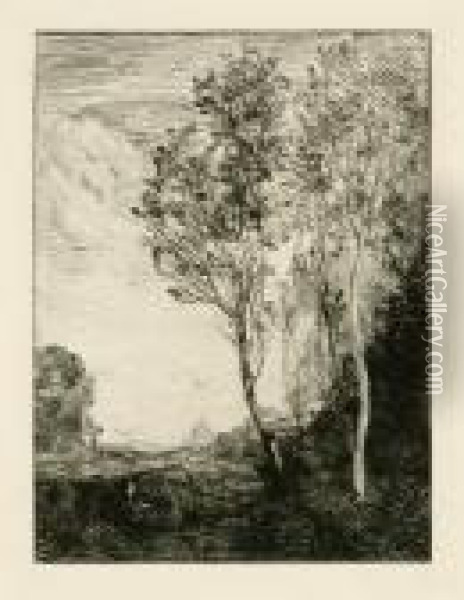 Souvenir D'italie Oil Painting - Jean-Baptiste-Camille Corot