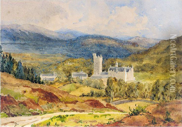 Balmoral Castle Oil Painting - Princess Beatrice