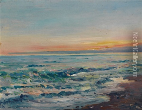 Coastal View Oil Painting - William Blair Bruce