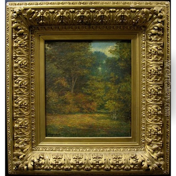 Autumn Woods And Meadow Oil Painting - William Cornelius Van Horne