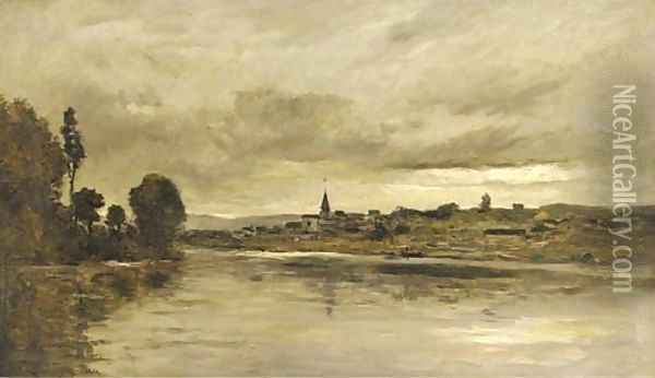 Paysages Oil Painting - Charles-Francois Daubigny