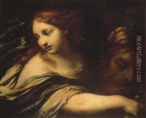 Judith And Holofernes Oil Painting - Francesco Botti