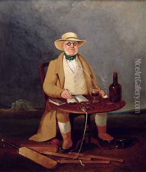 The Scorer Oil Painting - Thomas Henwood