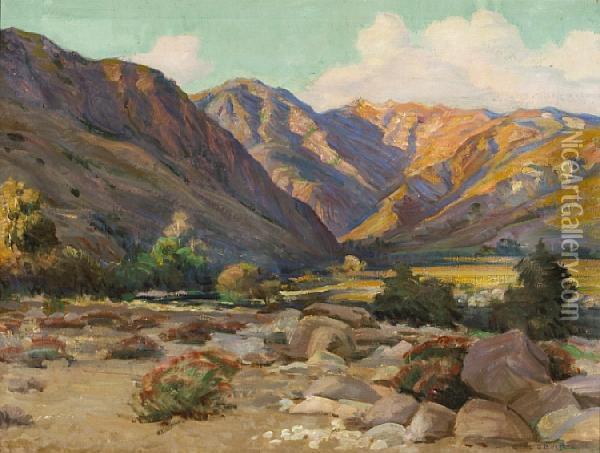 Sespe Canyon Oil Painting - Arthur Merton Hazard