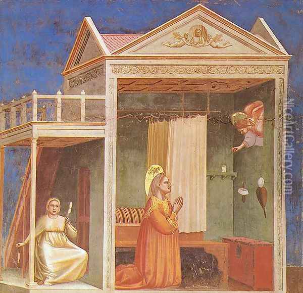 Scrovegni 3 Oil Painting - Giotto Di Bondone