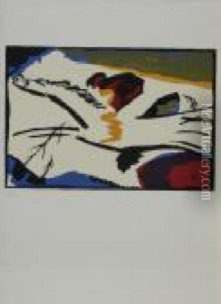 Lyrisches Oil Painting - Wassily Kandinsky