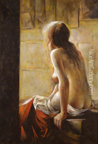 Nude Oil Painting - Max Stern