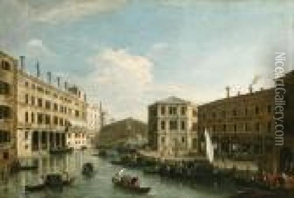 Master Of The Lagmatt Foundation Views Oil Painting - Apollonio Domenichini