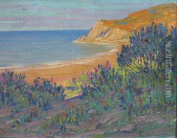 An Ocean View Oil Painting - Joseph Greenbaum
