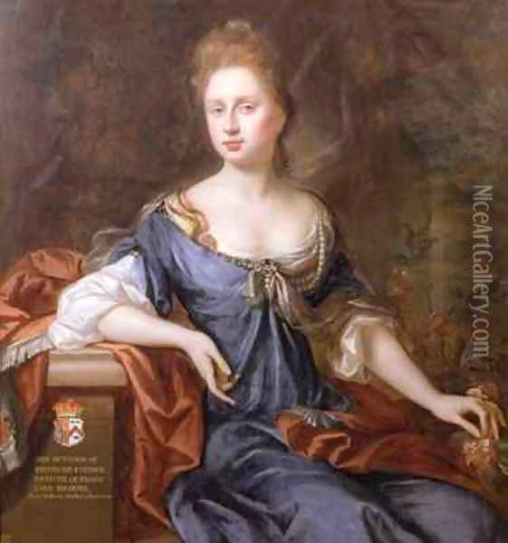 Anne Duchess of Richmond Oil Painting - Michael Dahl