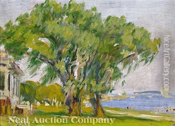 Biloxi, Mississippi Oil Painting - William Woodward