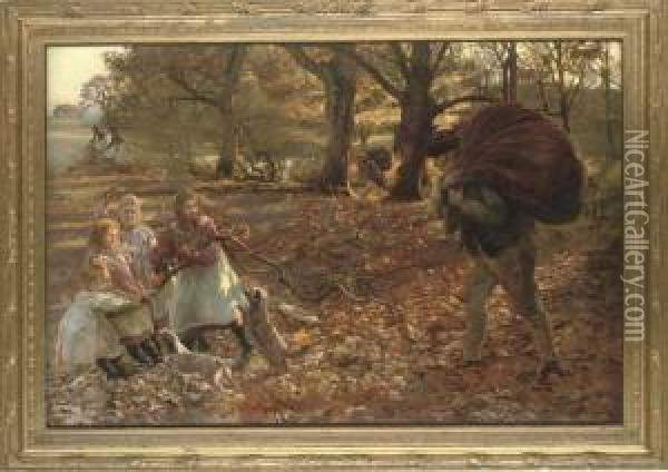 Autumn Oil Painting - John Henry Lorimer