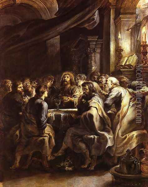 The Last Supper Oil Painting - Peter Paul Rubens