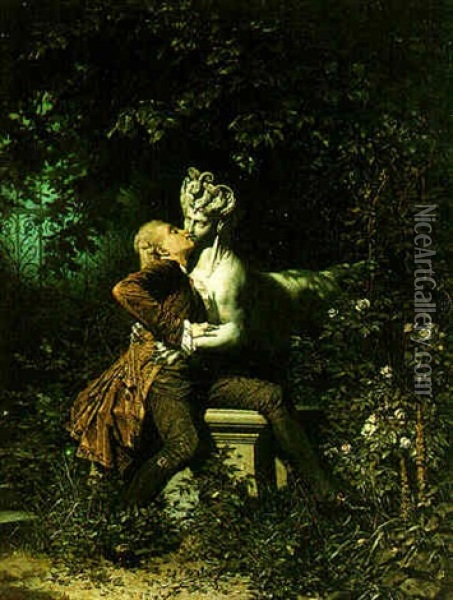 The Enchantress Oil Painting - Heinrich Lossow