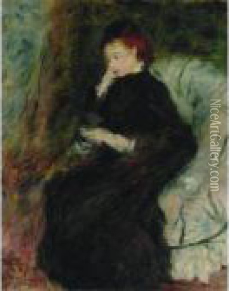 Liseuse Oil Painting - Pierre Auguste Renoir