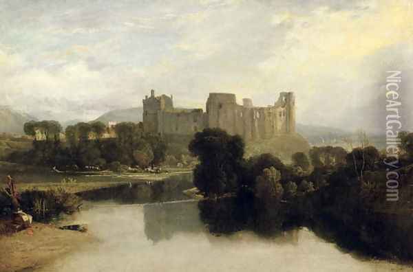 Cockermouth Castle, c.1810 Oil Painting - Joseph Mallord William Turner