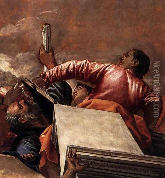 Assumption (detail) Oil Painting - Paolo Veronese (Caliari)