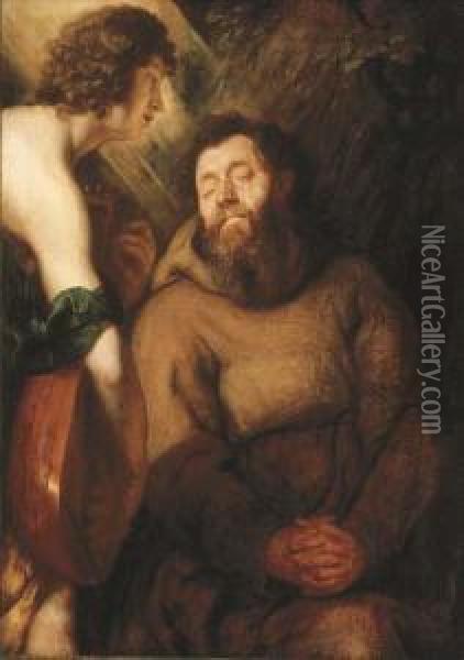 The Ecstacy Of Saint Francis Oil Painting - Gaspar De Crayer