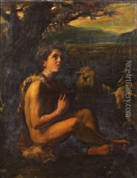 Saint Jean-batiste Oil Painting - Germain Detanger