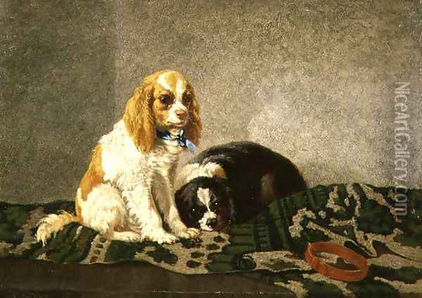 Best of Friends Oil Painting - Vincent de Vos