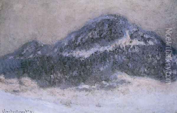 Mount Kolsaas In Misty Weather Oil Painting - Claude Oscar Monet