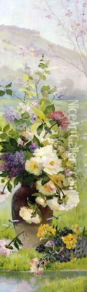 The Four Seasons: Spring Oil Painting - Eugene Henri Cauchois