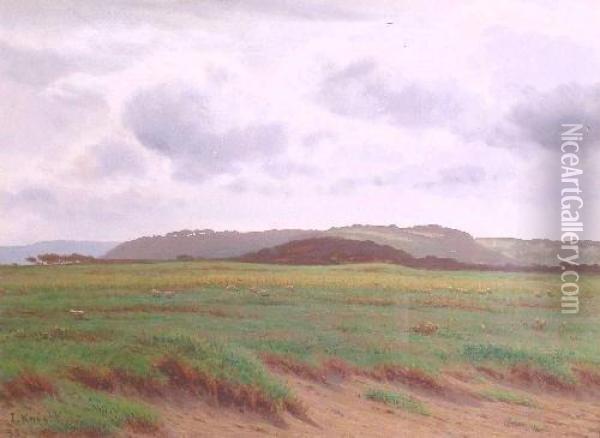 Conway Marsh Oil Painting - Joseph Knight