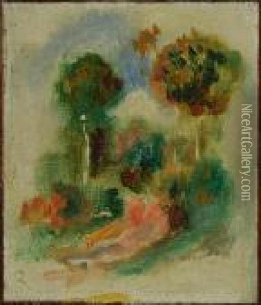 Paesaggio Oil Painting - Pierre Auguste Renoir