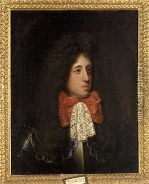 Portrait Of Duke Maximilian Of Brunswick And Luneburg Oil Painting - Jacques Vaillant