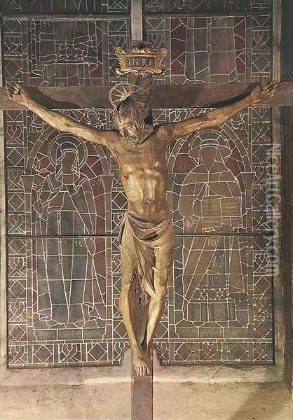 Crucifix Oil Painting - Donatello