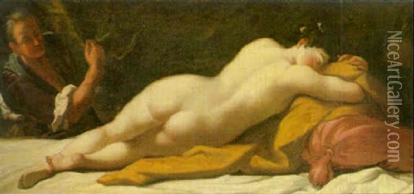 Venus Oil Painting - Ubaldo Gandolfi