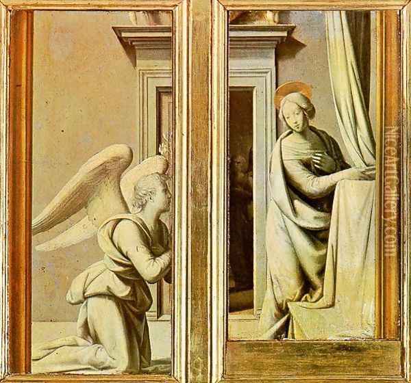 Annunciation 1500 Oil Painting - Fra Bartolomeo