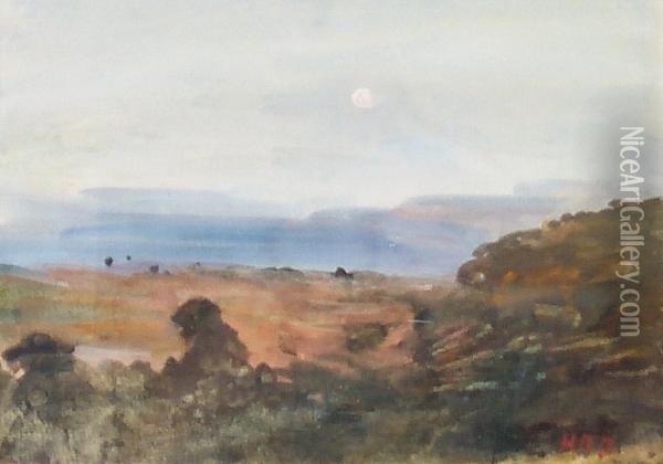 English Landscape Oil Painting - Hercules Brabazon Brabazon