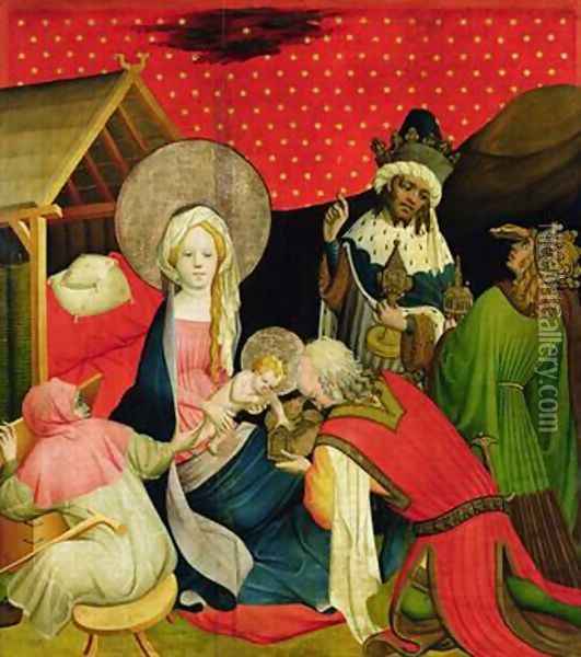 The Adoration of the Magi Oil Painting - Francke Master