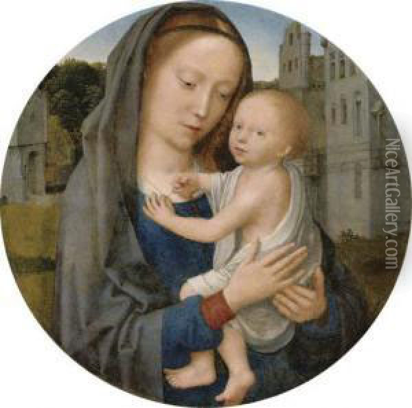 The Madonna And Child Oil Painting - Gerard David