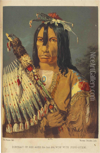 Wanderings Of An Artist Among The Indians Of North America Oil Painting - Paul Kane