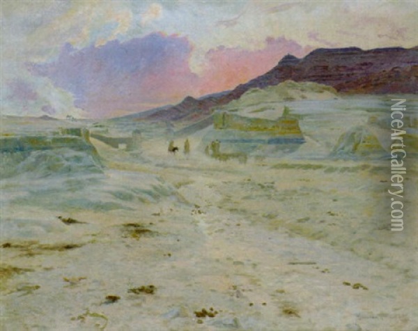 La Porte Du Desert Oil Painting - Maurice Potter