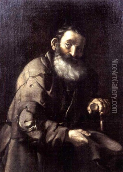 Un Mendiant Oil Painting - Jusepe de Ribera