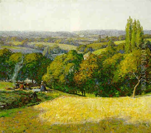 Landscape Oil Painting - Wilson Henry Irvine