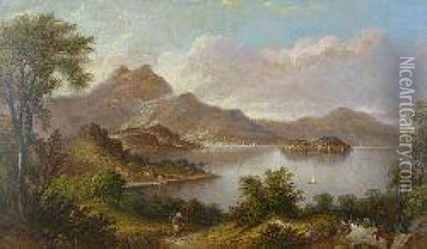 Lyrical Landscape , West Coast Oil Painting - Thomas Dudgeon