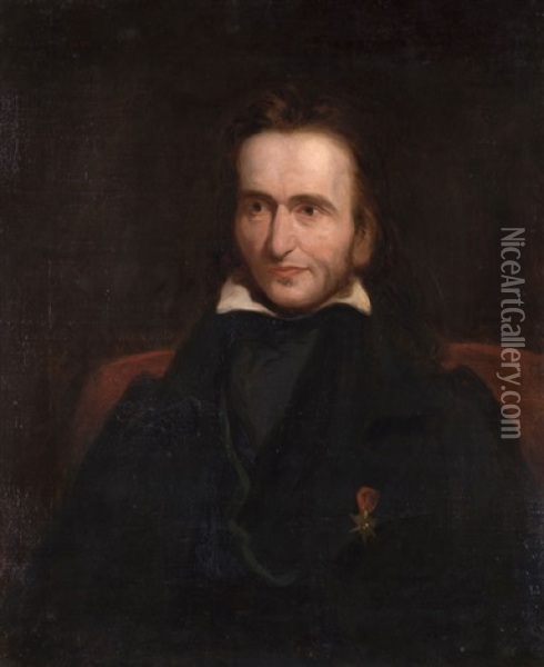 Portrait Des Niccolo Paganini (1782-1840) Oil Painting - George Patten