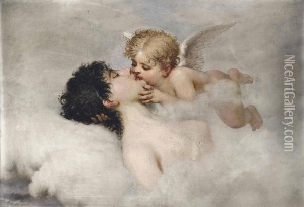 An Allegory Of Love Oil Painting - William-Adolphe Bouguereau