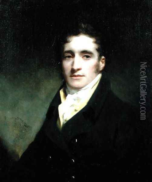 Portrait of Commander Hugh Clapperton 1788-1827 1817 Oil Painting - Sir Henry Raeburn