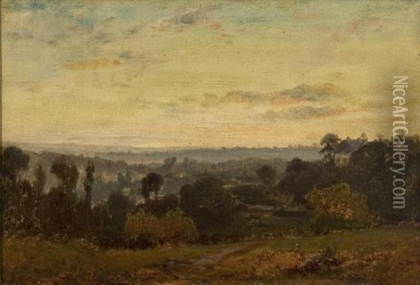 Landscape Oil Painting - Theodore Rousseau