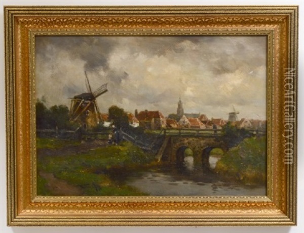 Dutch Scene Oil Painting - Willem Cornelis Rip