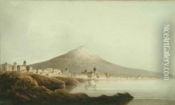 Bay Of Naples Oil Painting - Francis Russell Nixon