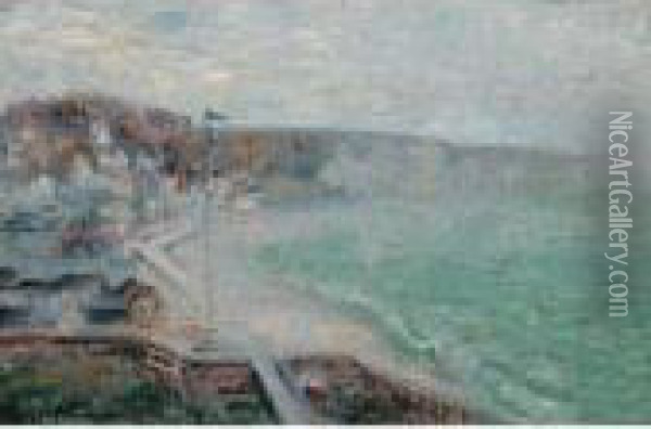 La Plage De Fecamp Oil Painting - Gustave Loiseau