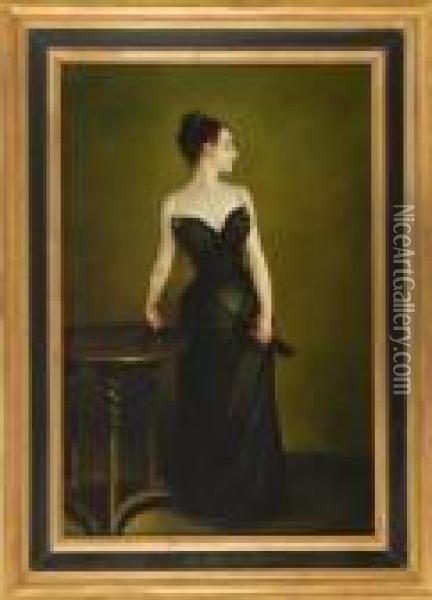 Madame X Oil Painting - John Singer Sargent